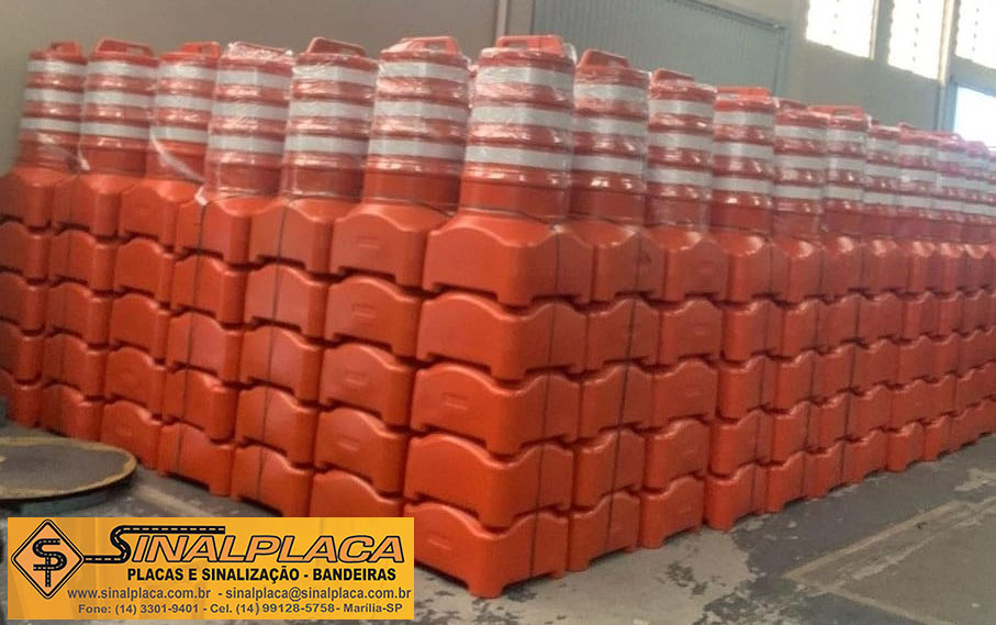 Canalizador de Tr�fego Super Cone Barril
