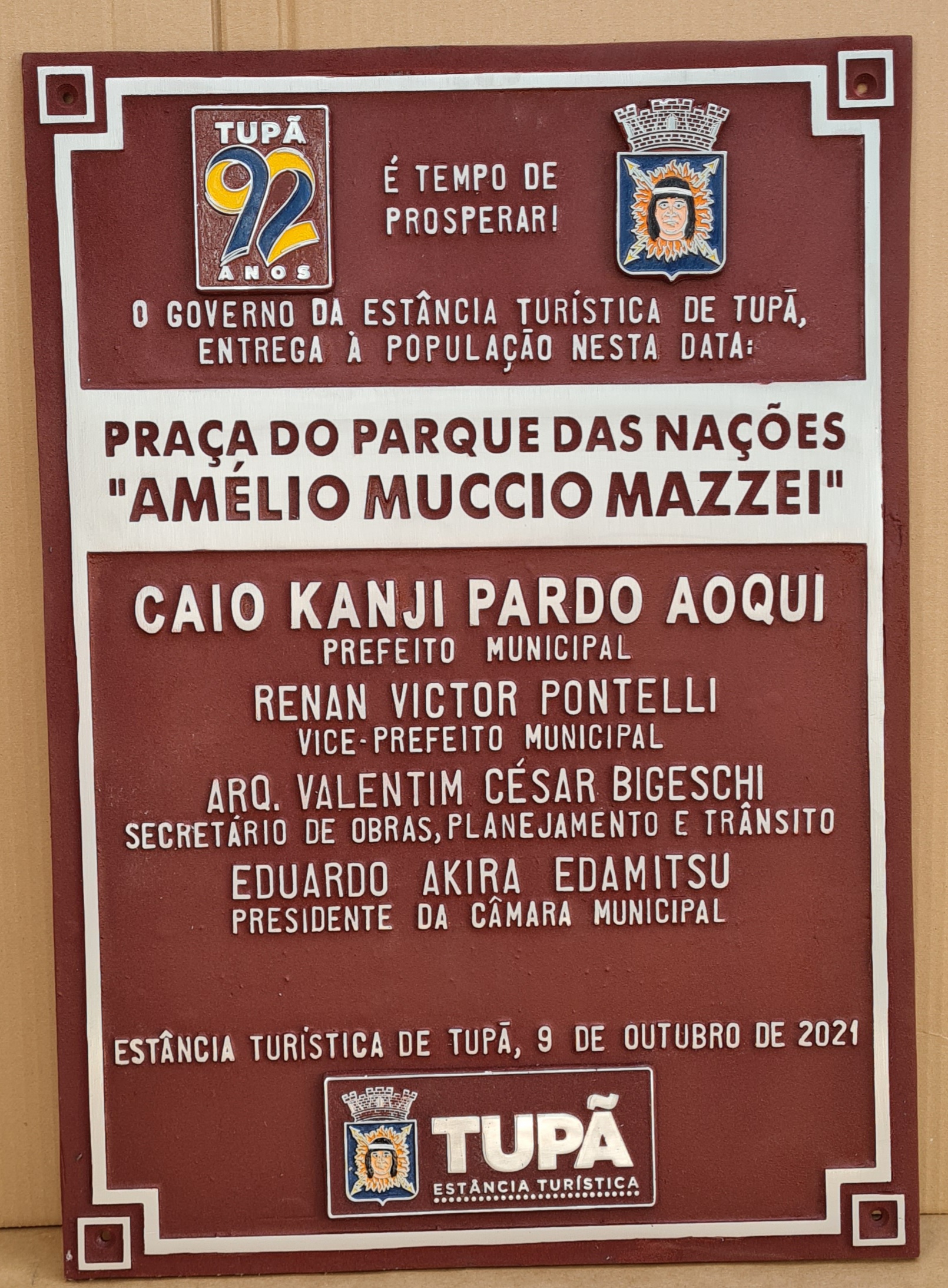 PLACA DE ALUMNIO FUNDIDO