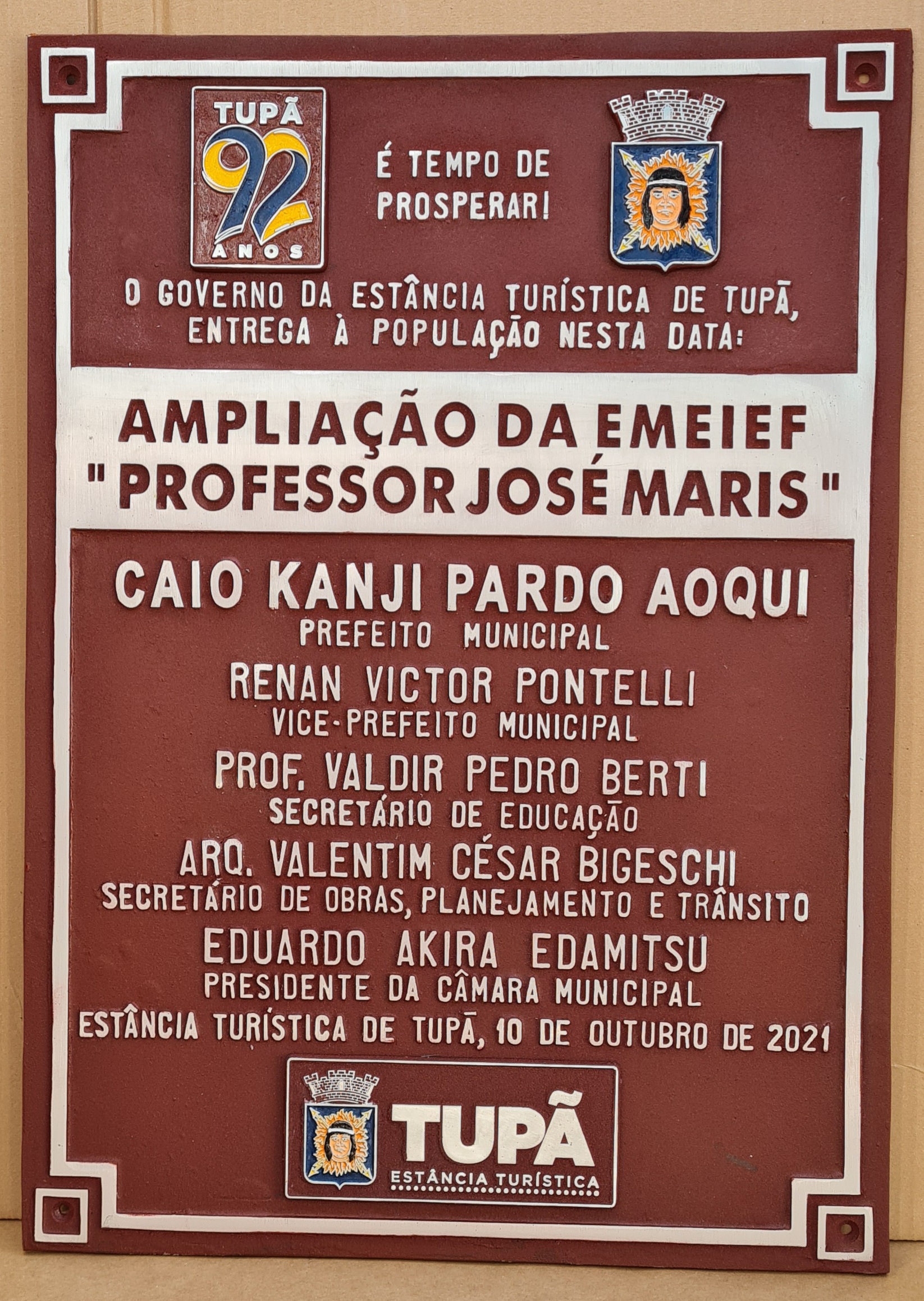 PLACA DE ALUMNIO FUNDIDO