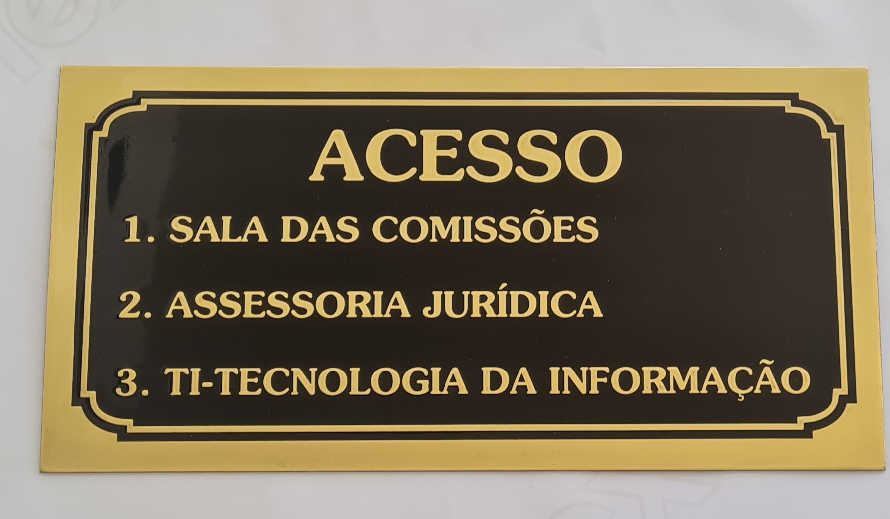Placa de Lat�o