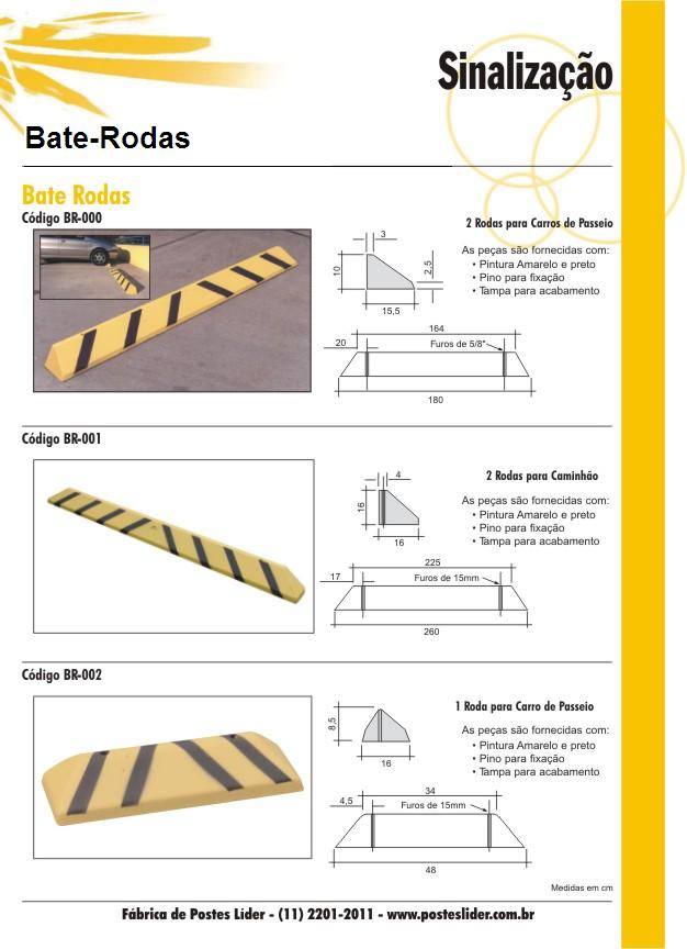 BATE-RODA DE CONCRETO PARA CAMINH�O, CARRETA