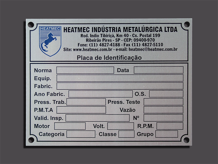 Etiqueta Imobilizado