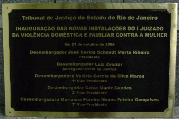 Placa de Lat�o