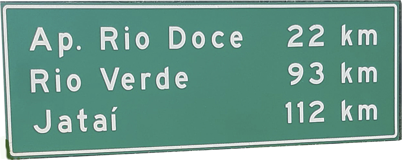 PLACA DE INDICAO