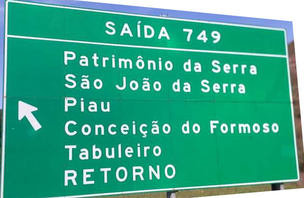 PLACA DE INDICAO